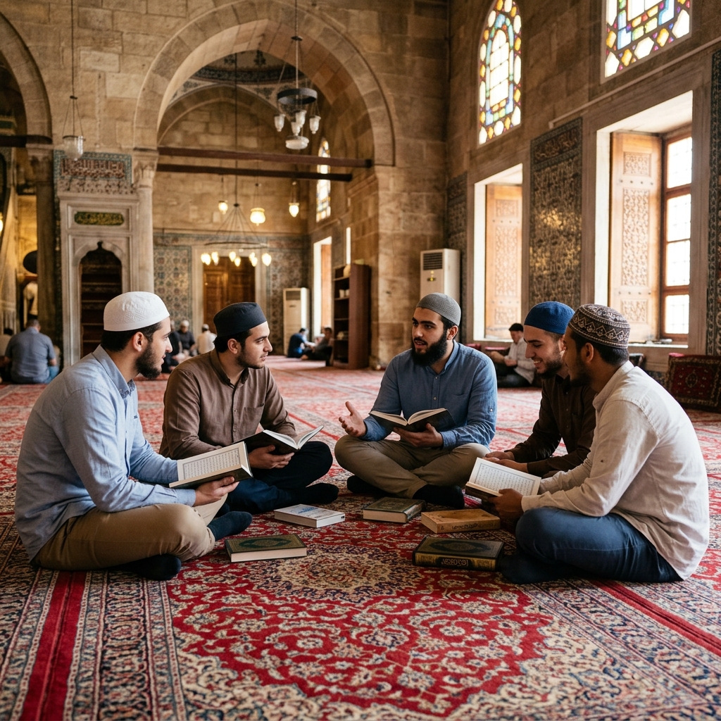 Scholars Discussing